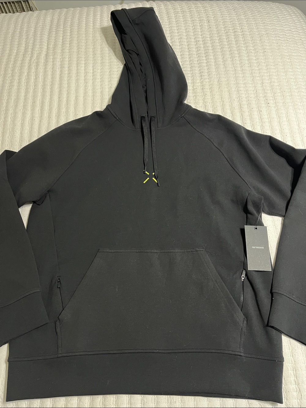 Ten Thousand Men's Black Hooded Sweatshirt with Subtle Accent